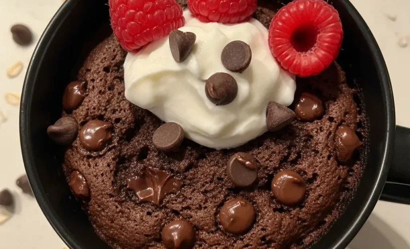 Chocolate Protein Mug Cake