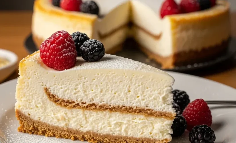Greek Yogurt Cheesecake