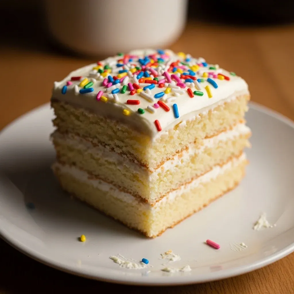 Vanilla Birthday Cake