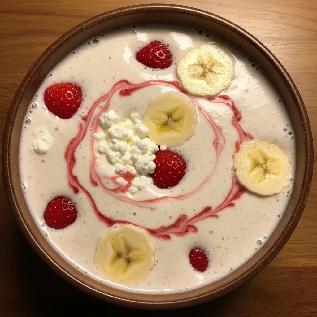 Cottage cheese smoothie