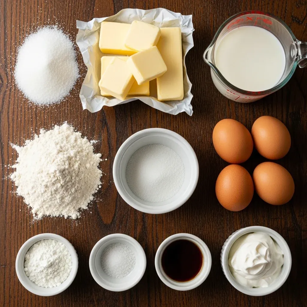 Vanilla Birthday Cake