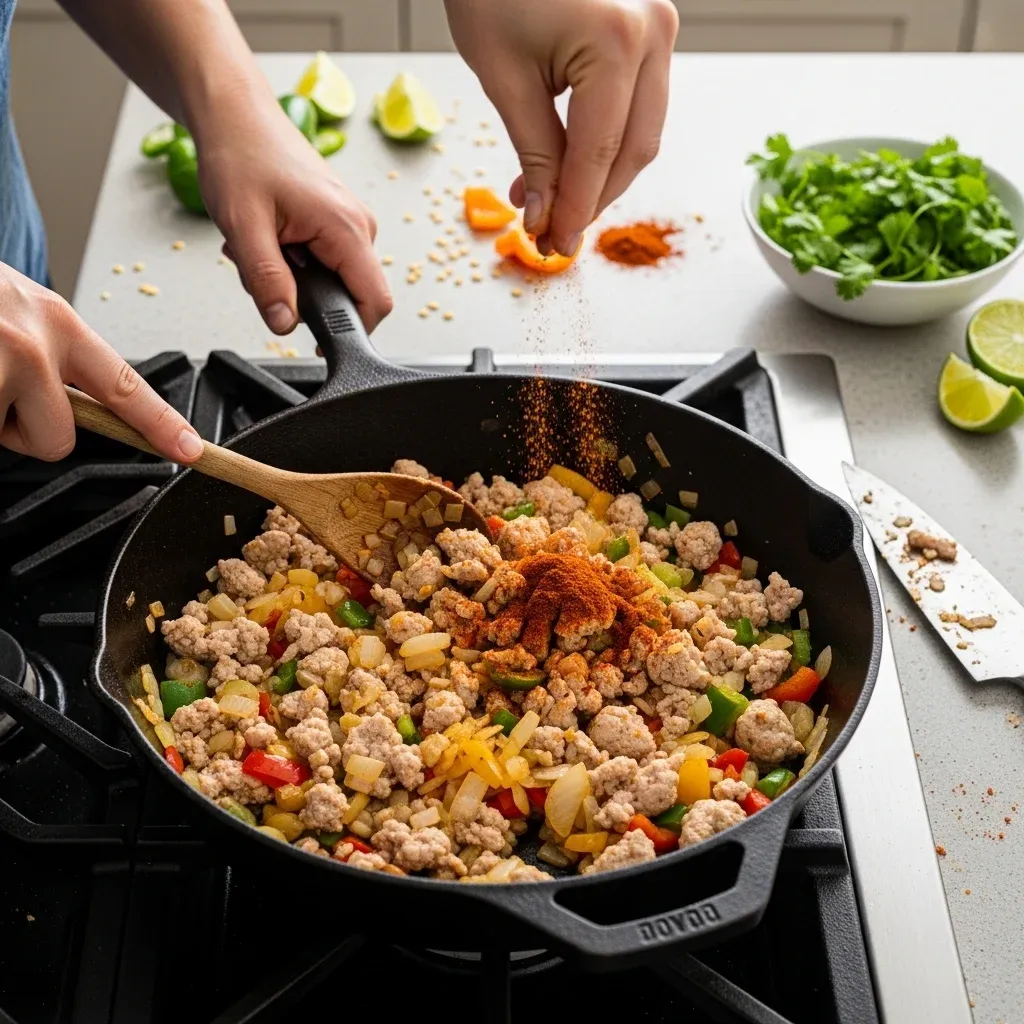 Ground Turkey Skillet