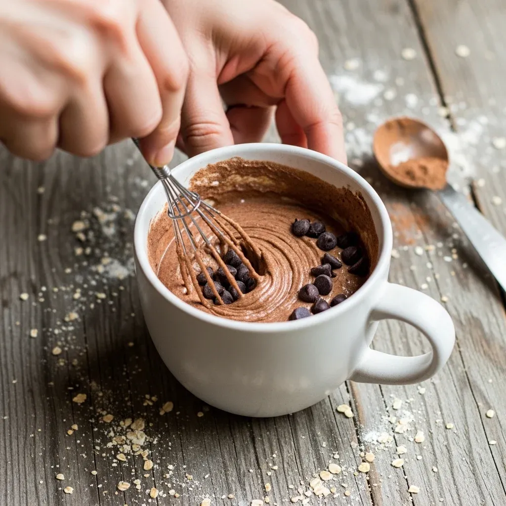 Chocolate Protein Mug Cake