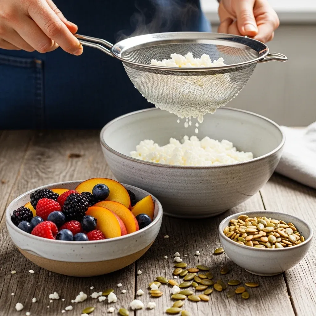 Cottage Cheese & Fruit
