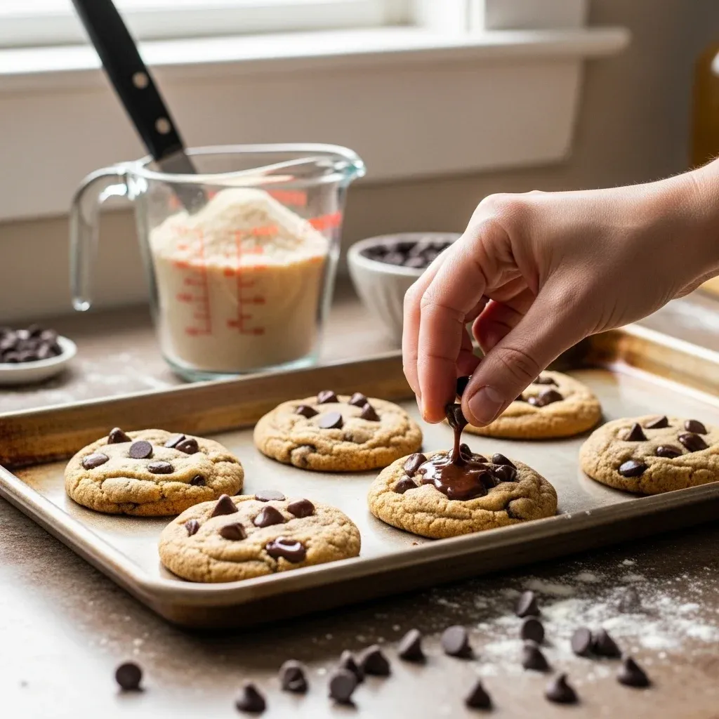 Chocolate Chip Protein Cookies