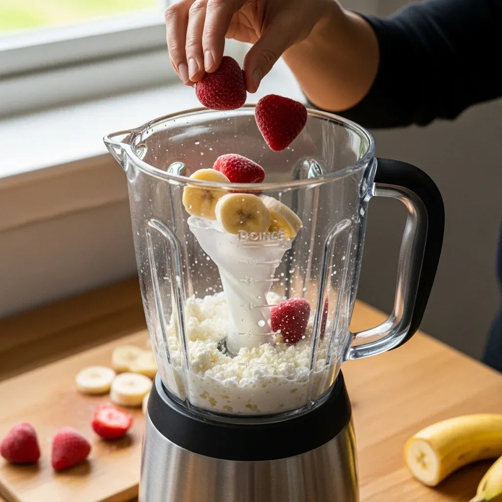 cottage cheese smoothie