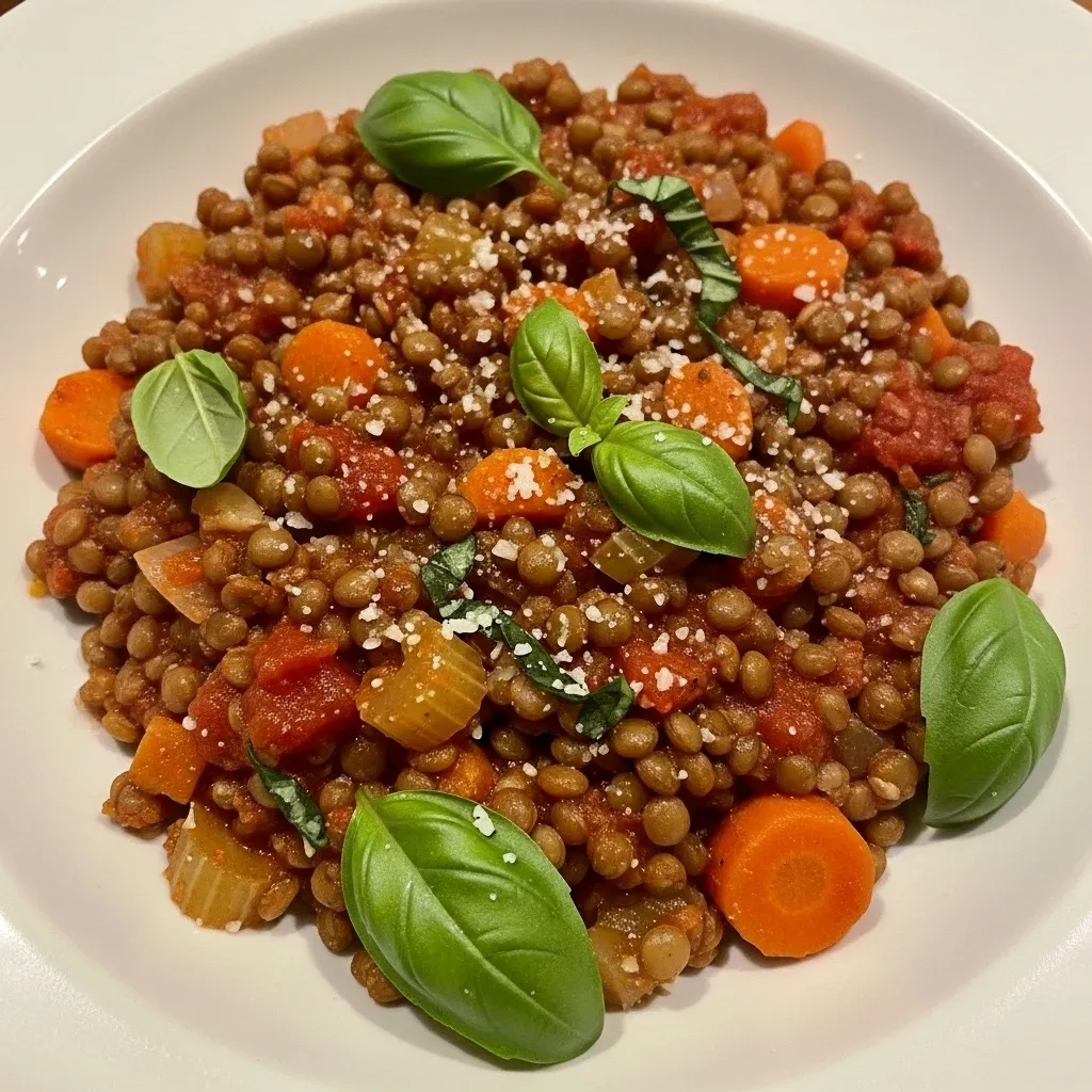 Lentil Bolognese