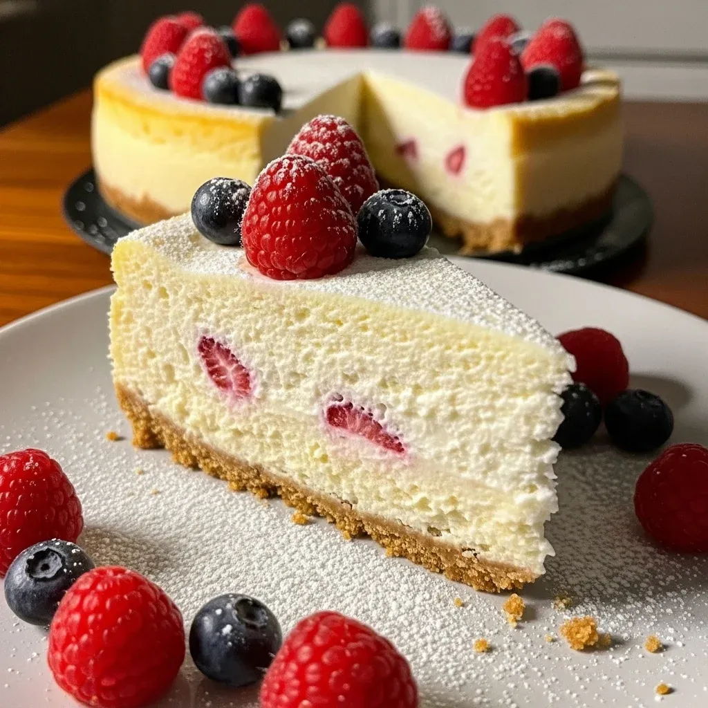 Greek Yogurt Cheesecake