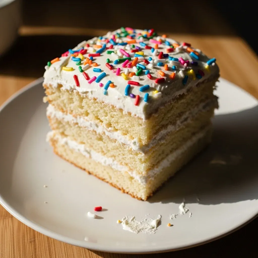 Vanilla Birthday Cake