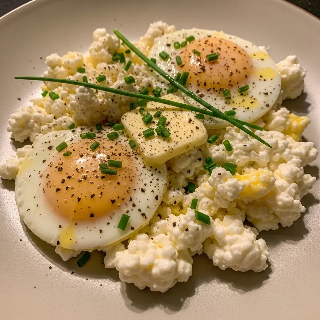 cottage cheese scramble
