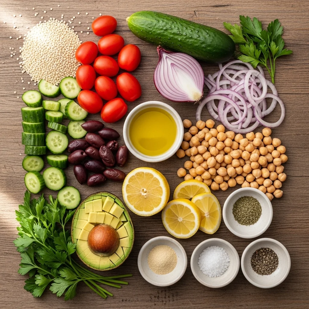 Mediterranean Grain Bowl