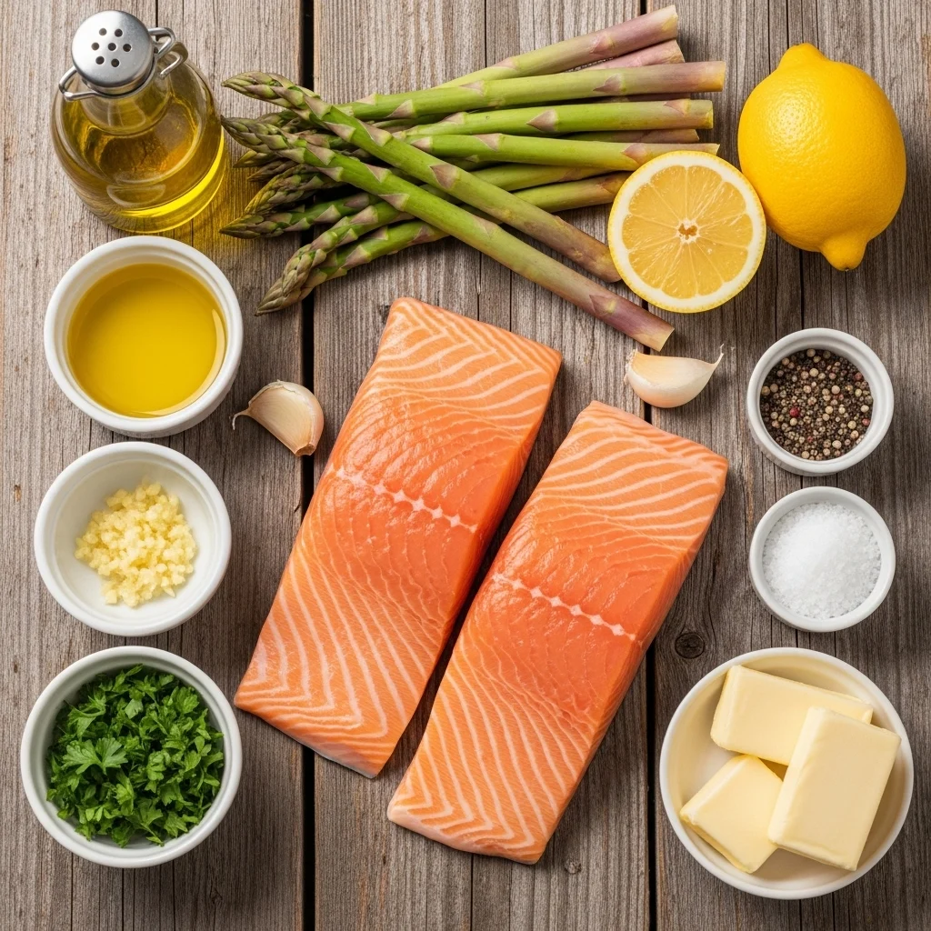 Pan-Seared Salmon with Asparagus