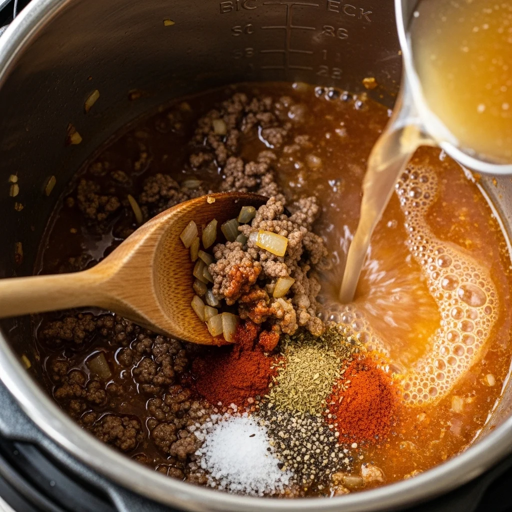 Instant Pot Beef Chili