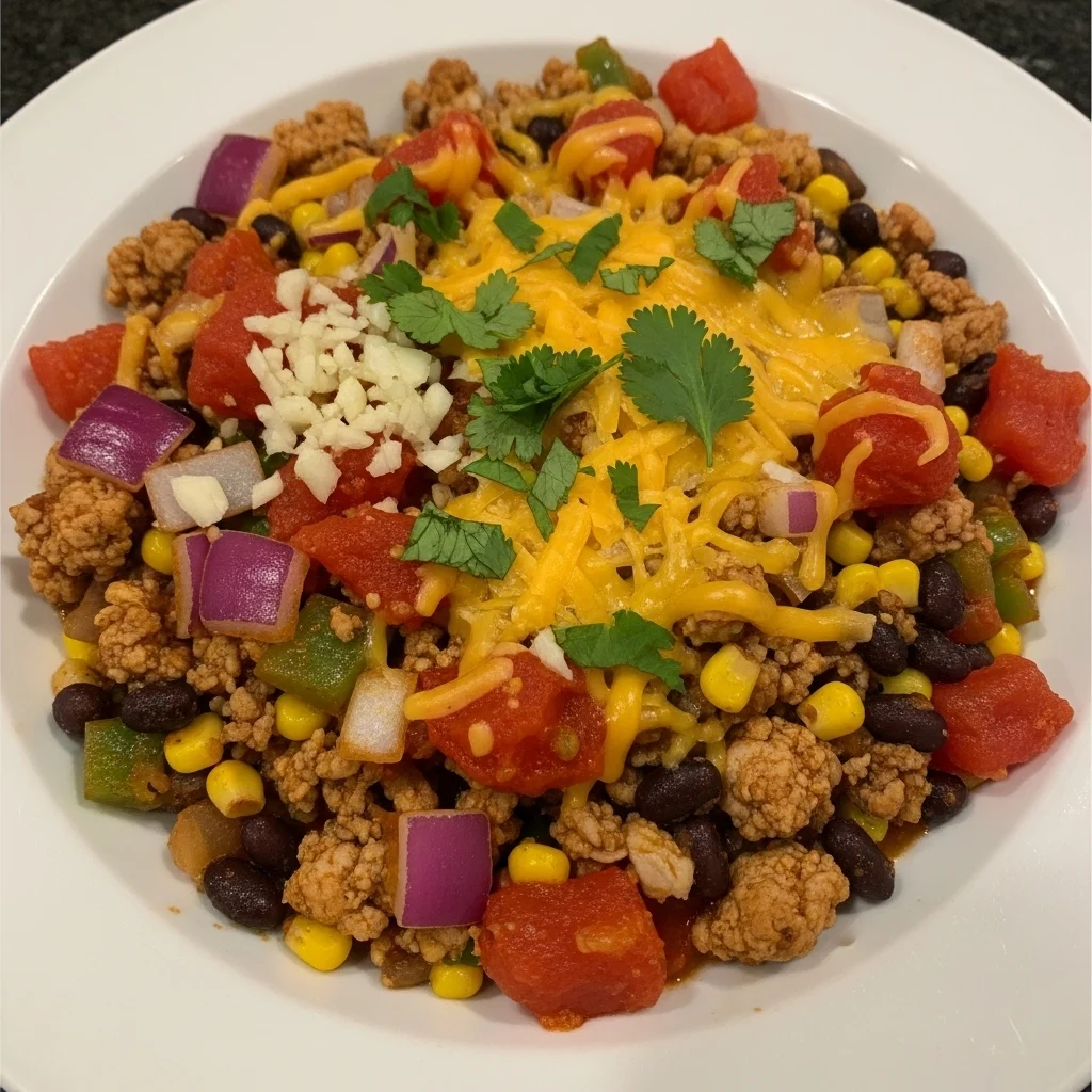 Turkey Taco Skillet