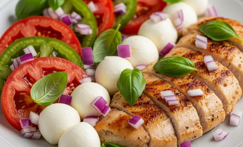 Caprese Chicken Salad
