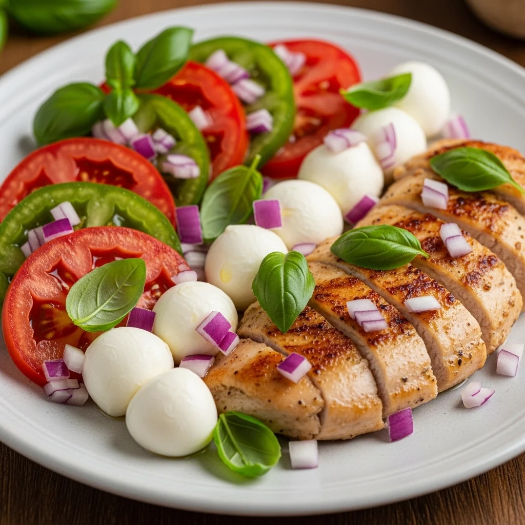 Caprese Chicken Salad