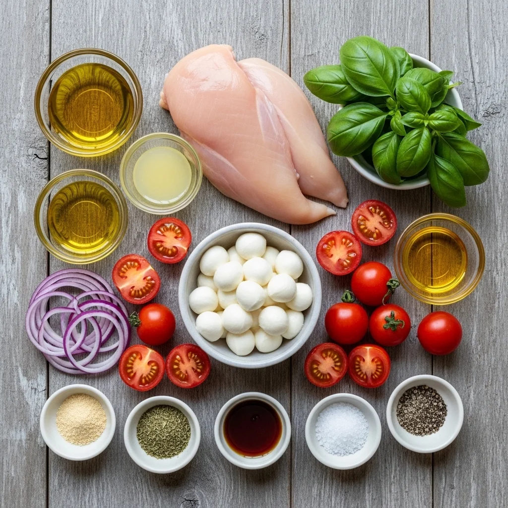 Caprese Chicken Salad