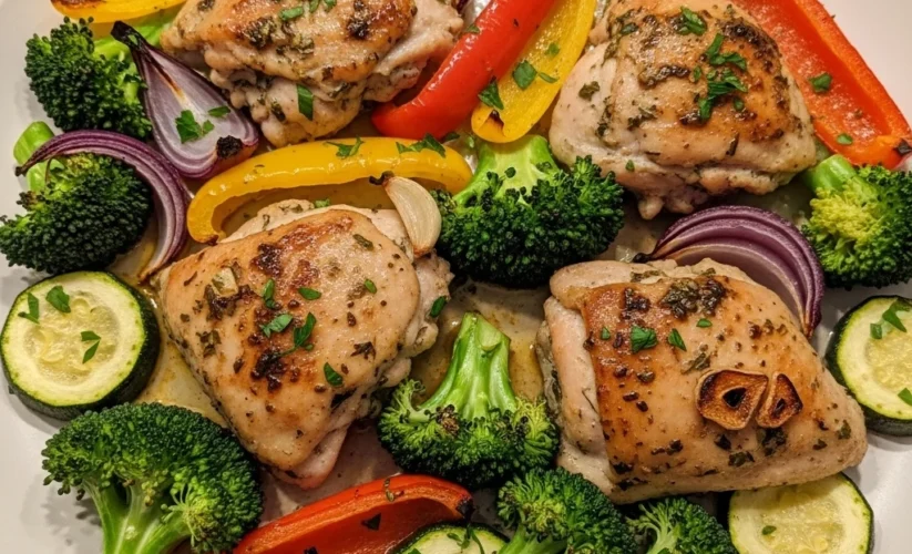 Sheet Pan Chicken and Vegetables