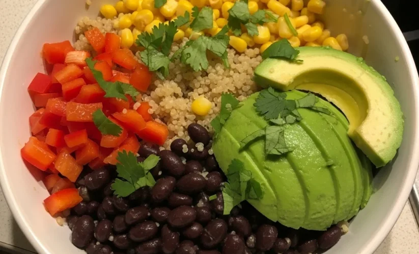 Quinoa Black Bean Bowl
