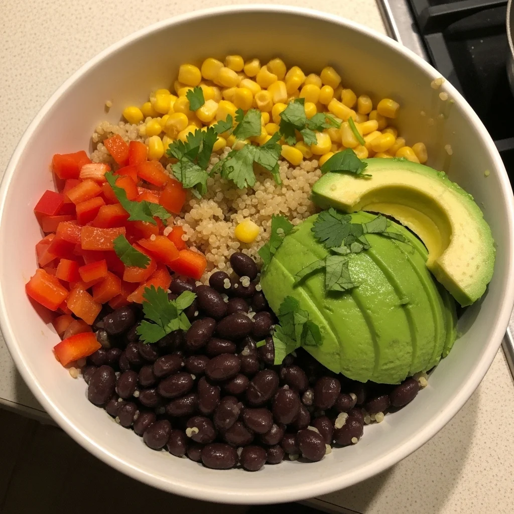 Quinoa Black Bean Bowl