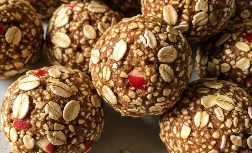 Apple Cinnamon Oat Bites
