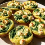 Spinach Feta Egg Muffins