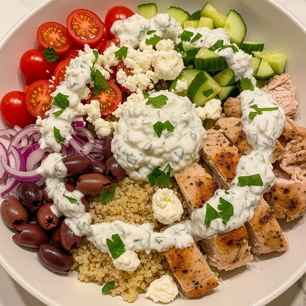 Greek Chicken Bowl