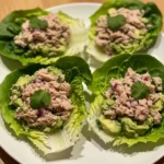 Tuna Avocado Lettuce Wraps