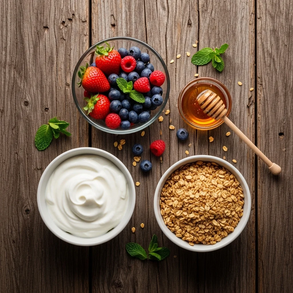 Greek Yogurt Parfait with Granola