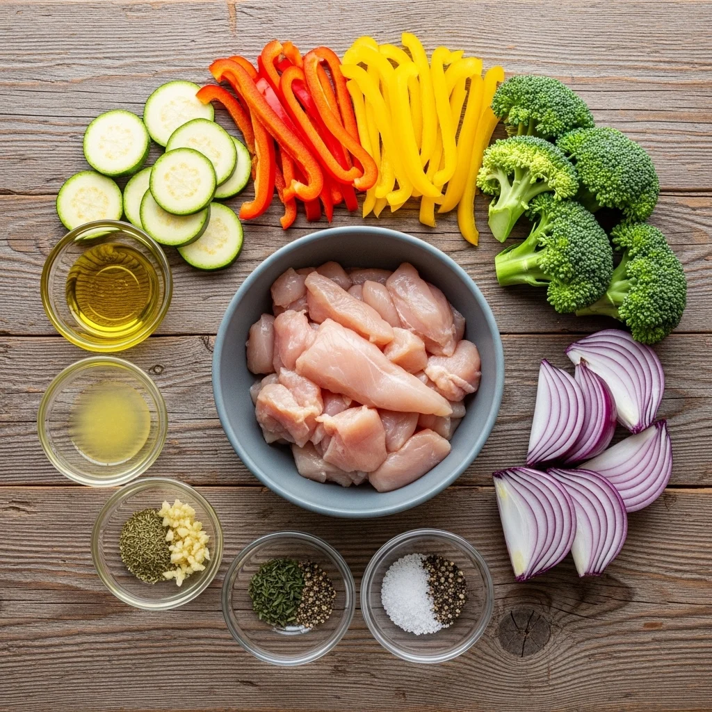 Sheet Pan Chicken and Vegetables