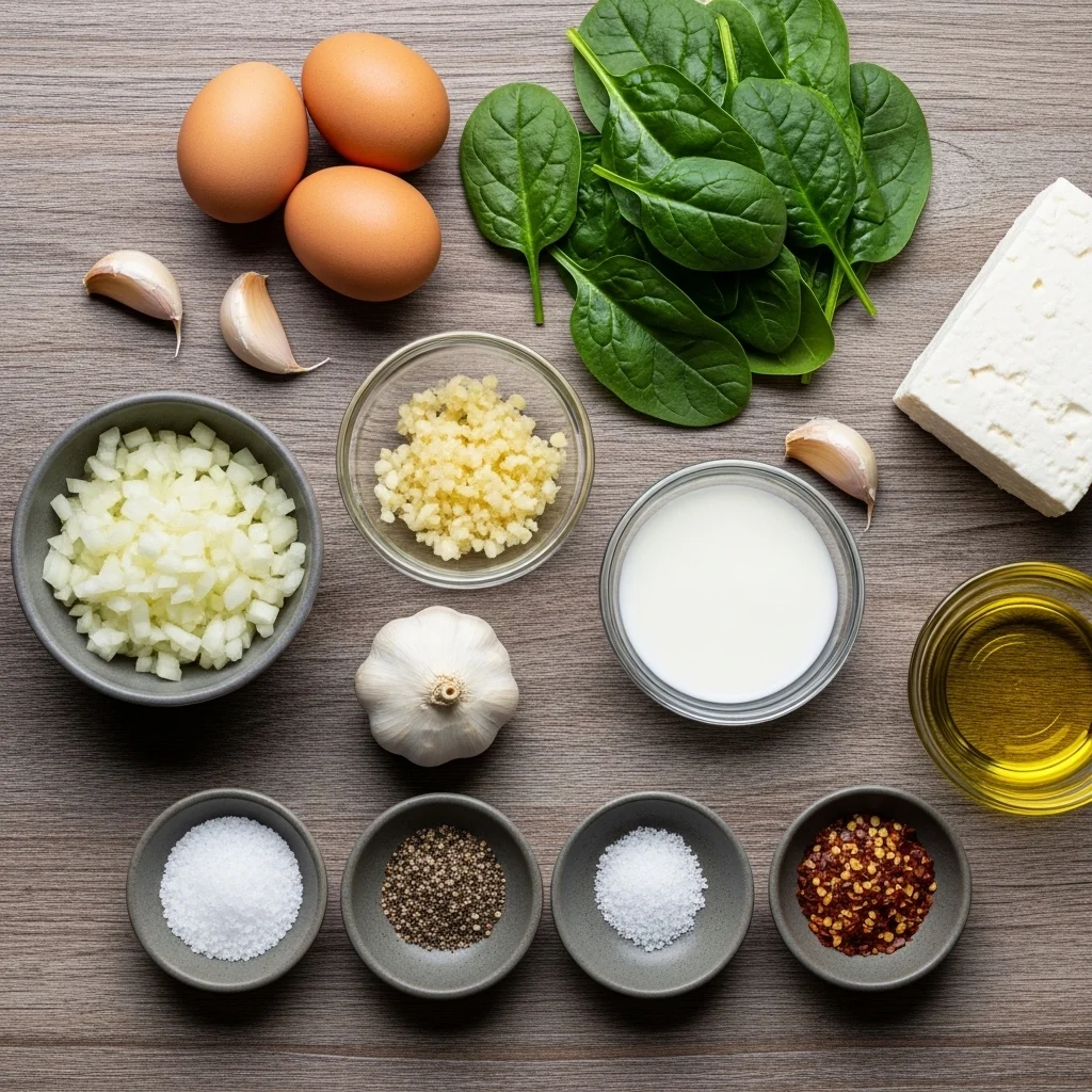 Spinach Feta Egg Muffins