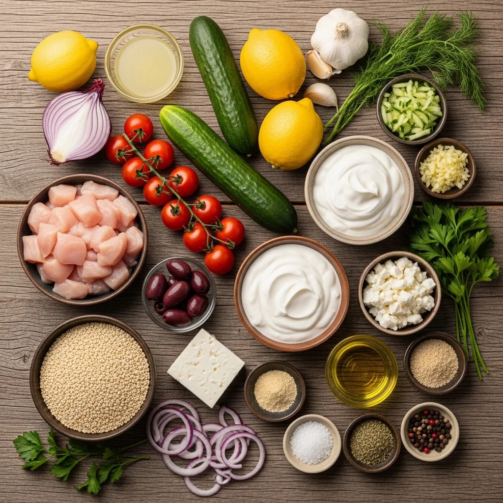 Greek Chicken Bowl