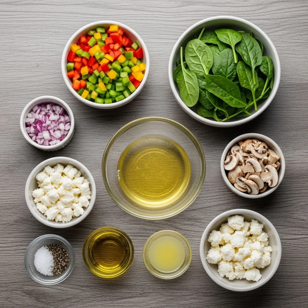 Veggie Egg White Omelette