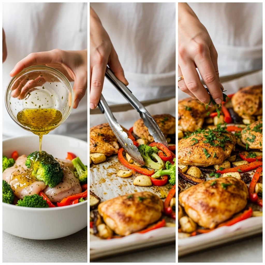 Sheet Pan Chicken and Vegetables