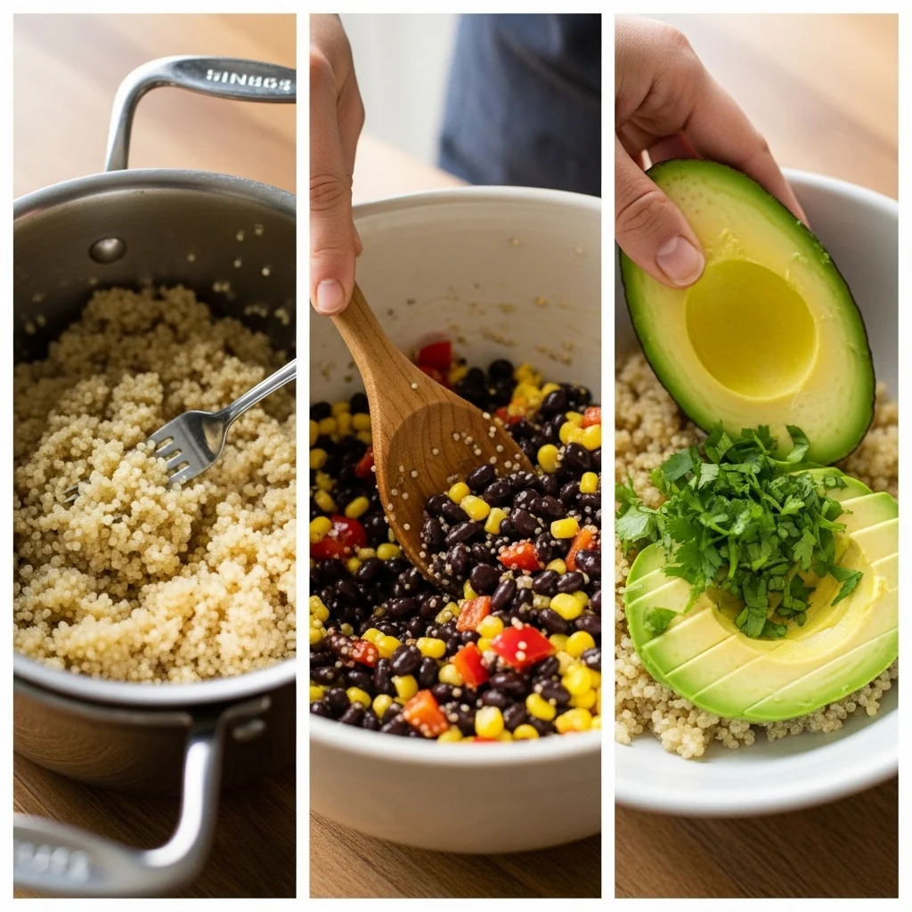 Quinoa Black Bean Bowl