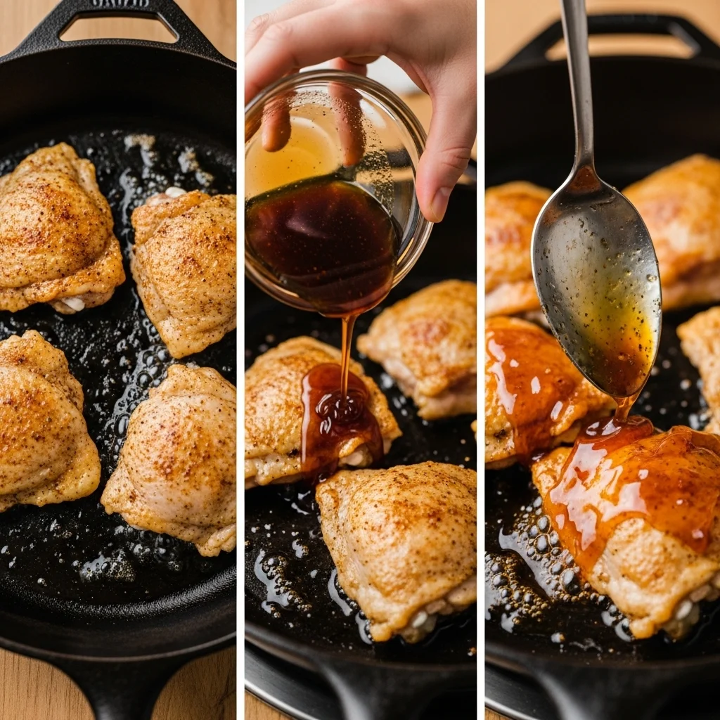 Honey Garlic Chicken Thighs