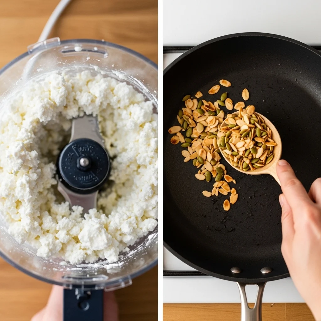 High Protein Cottage Cheese Breakfast Bowl