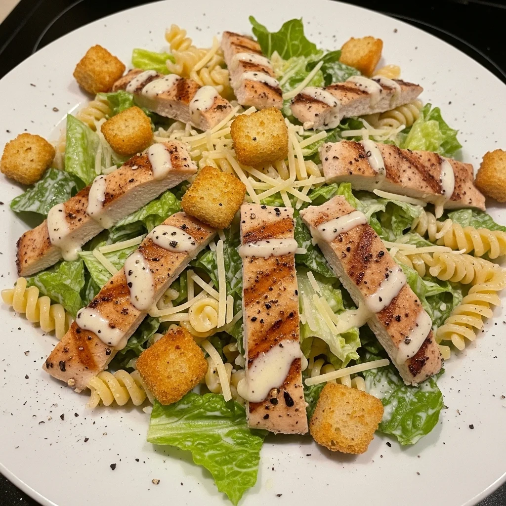Chicken Caesar Pasta Salad