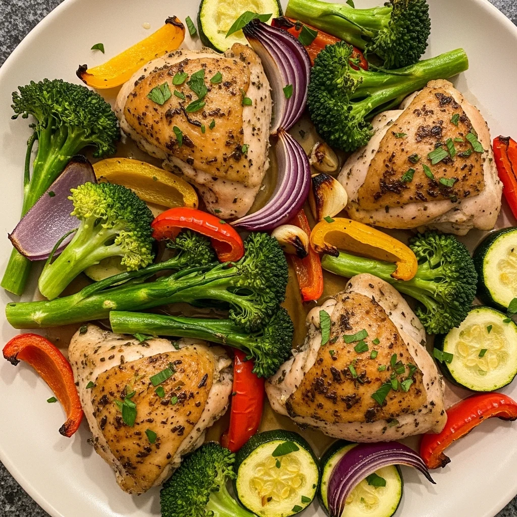 Sheet Pan Chicken and Vegetables