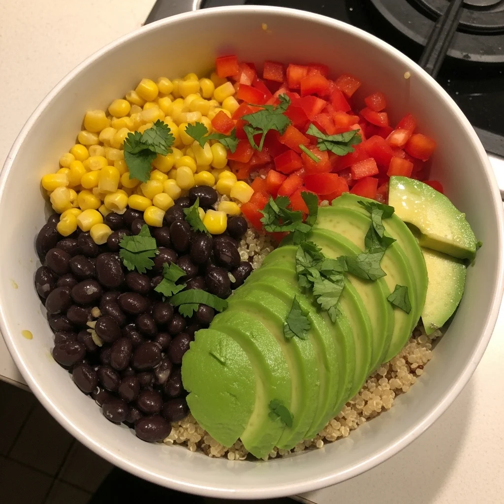 Quinoa Black Bean Bowl