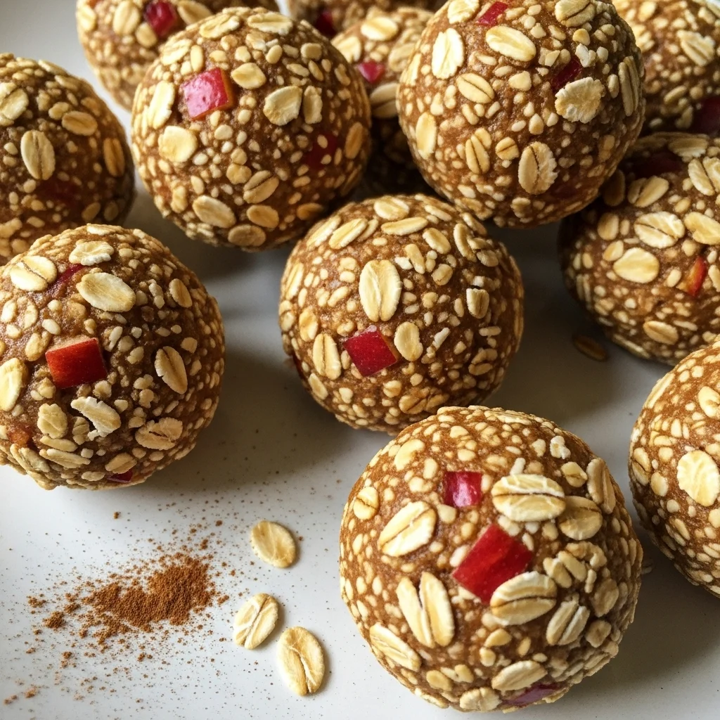 Apple Cinnamon Oat Bites