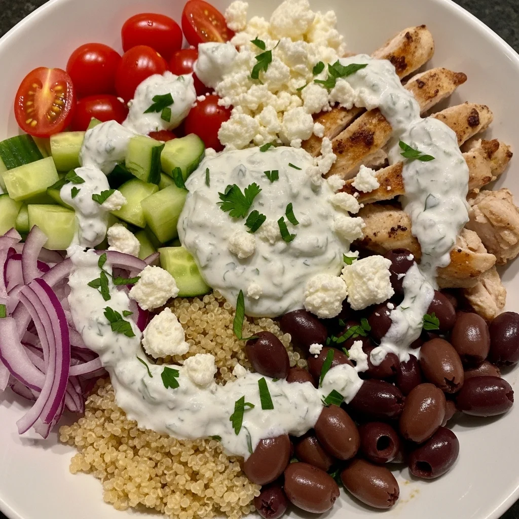 Greek Chicken Bowl