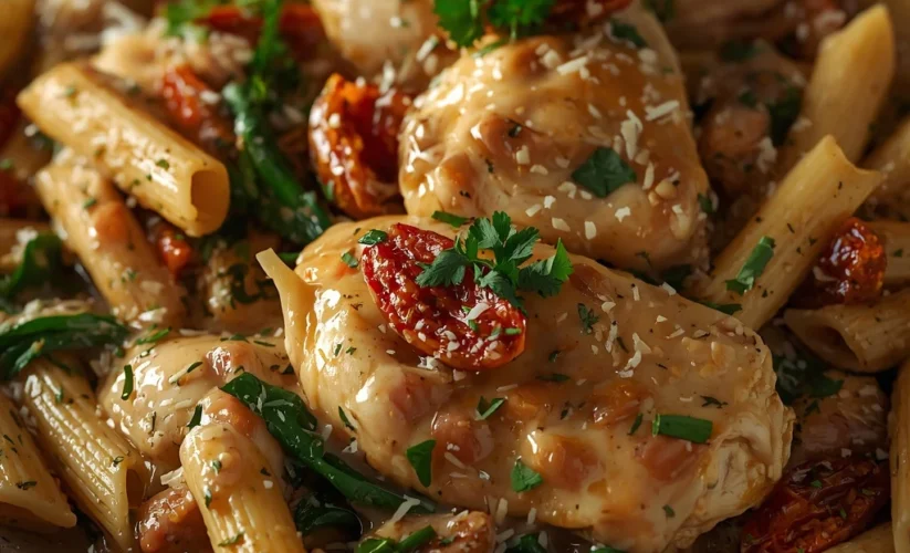 Creamy Tuscan Chicken Pasta