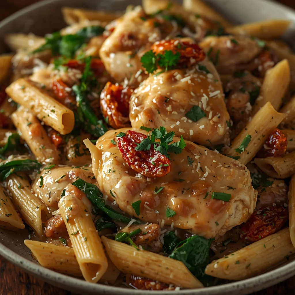 Creamy Tuscan Chicken Pasta